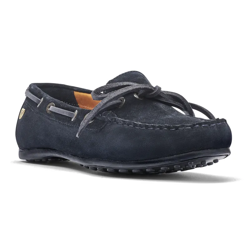 Shires Moretta Sofia Moccasins - Navy-1