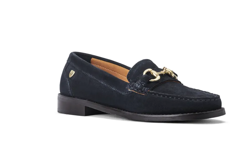 Shires Moretta Rosa Loafers - Navy