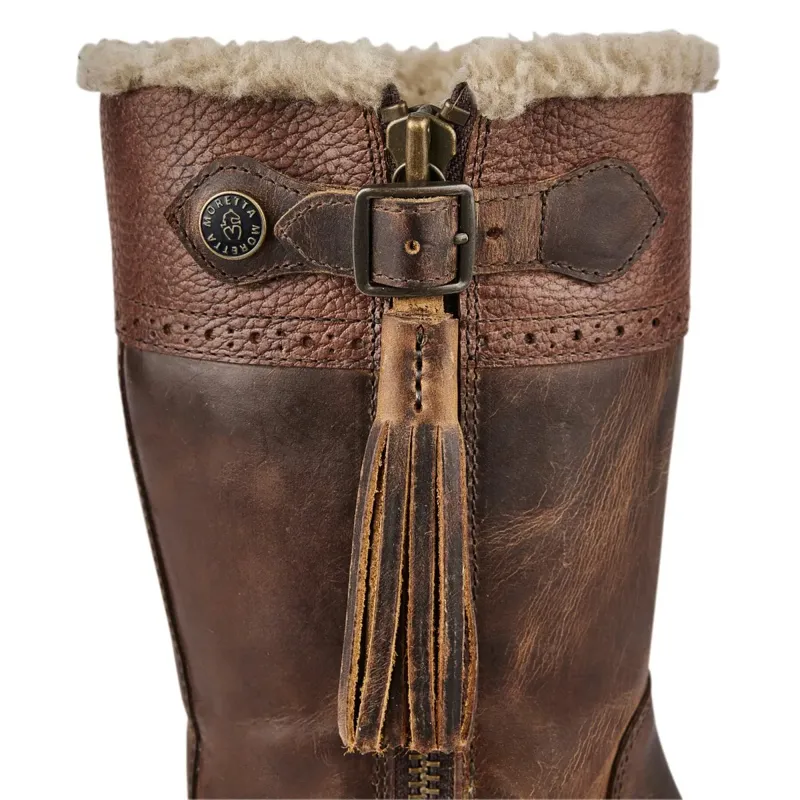 Shires Moretta Amelda Children's Country Boots - Brown-3