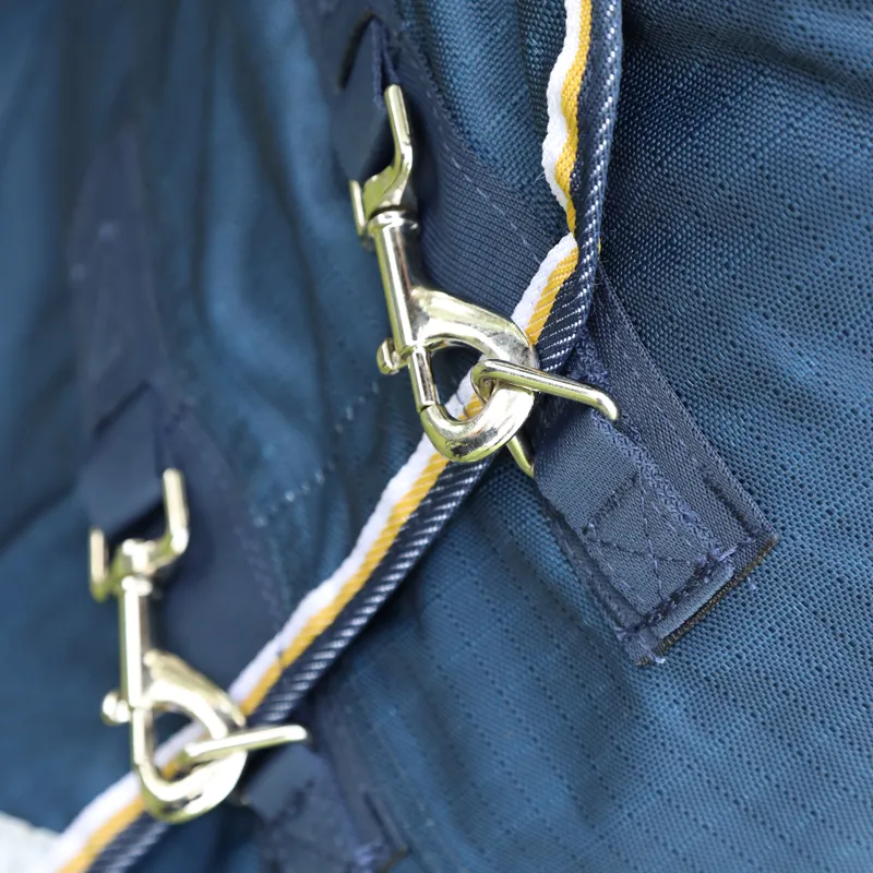 Shires Highlander Plus 0g Lite Turnout Rug - Navy-3