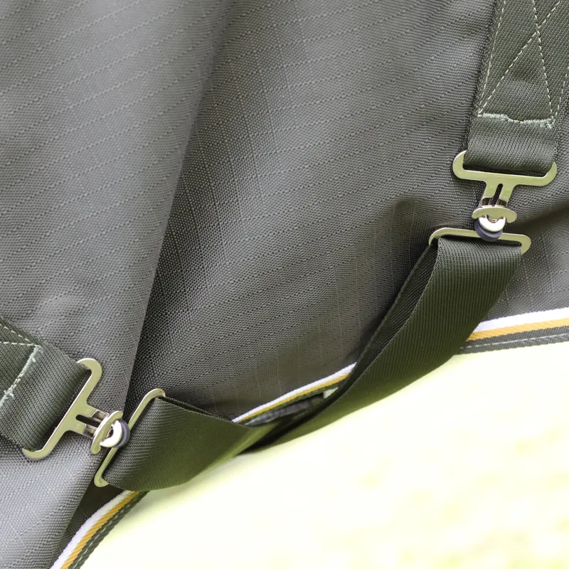 Shires Highlander Plus 50g Turnout Rug - Green-4