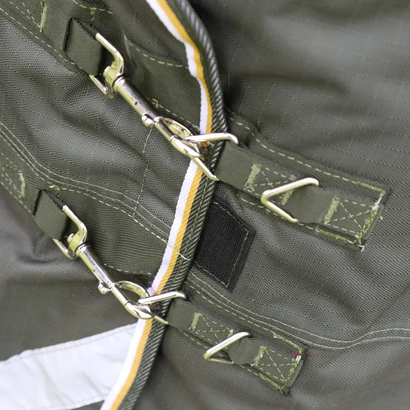 Shires Highlander Plus 50g Turnout Rug - Green-1