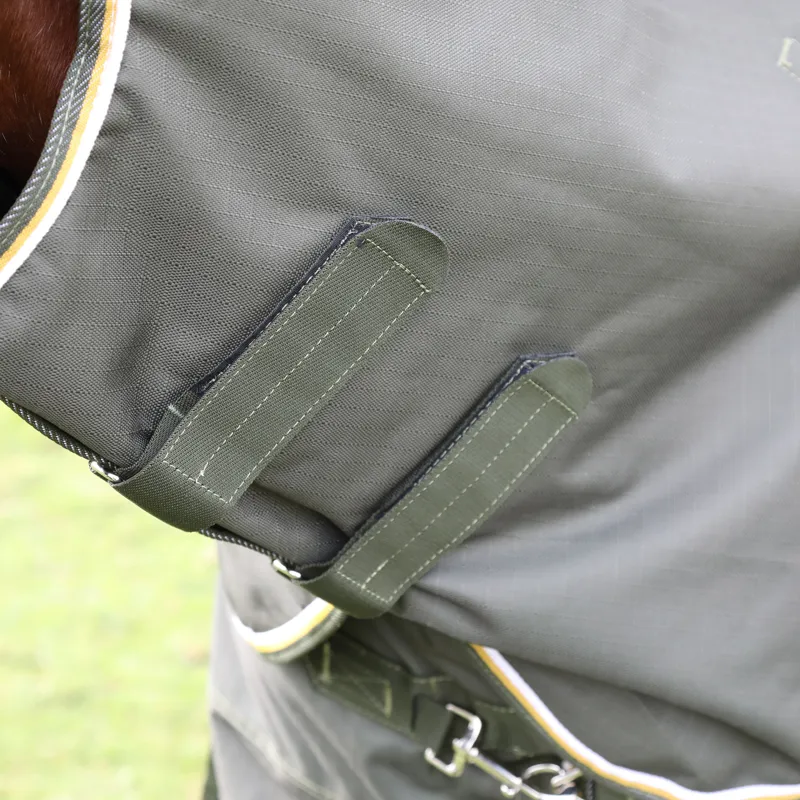 Shires Highlander Plus 50g Turnout Rug Neck Cover - Green-1