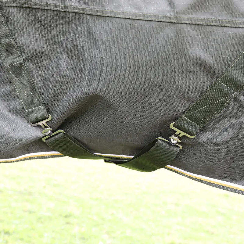 Shires Highlander Plus 50g Combo Turnout Rug - Green-5