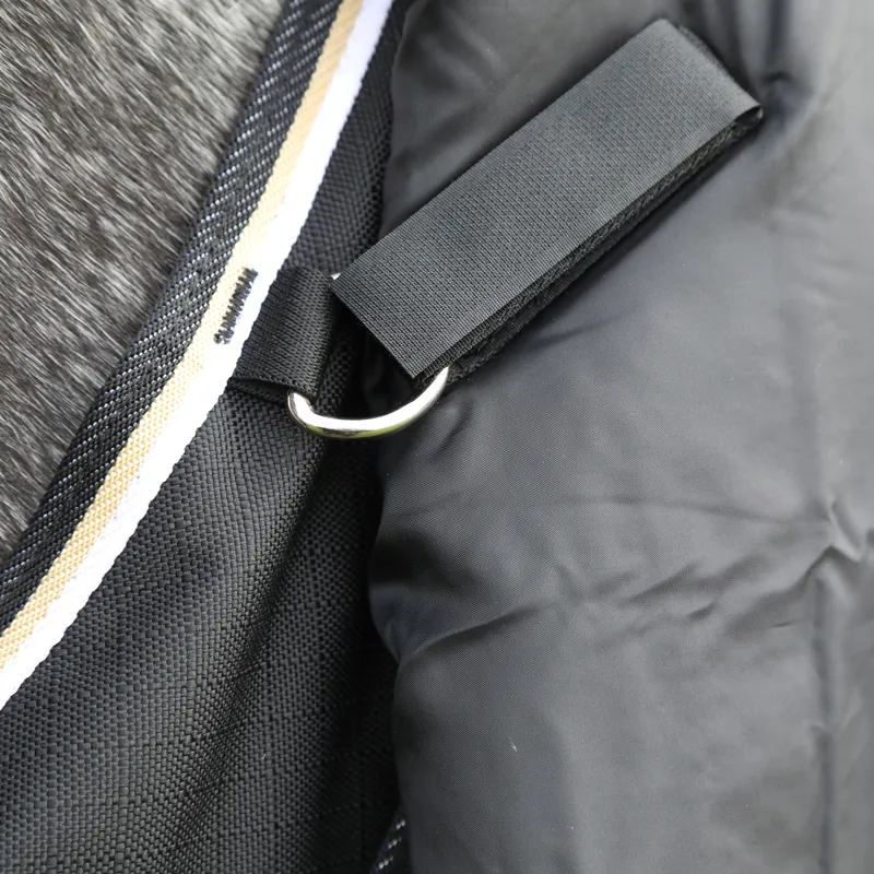 Shires Highlander Plus 200g Turnout Rug Neck Cover - Black-1