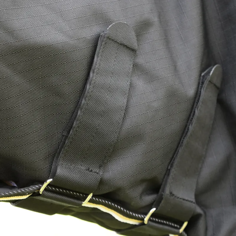 Shires Highlander Plus 200g Combo Turnout Rug - Black-3