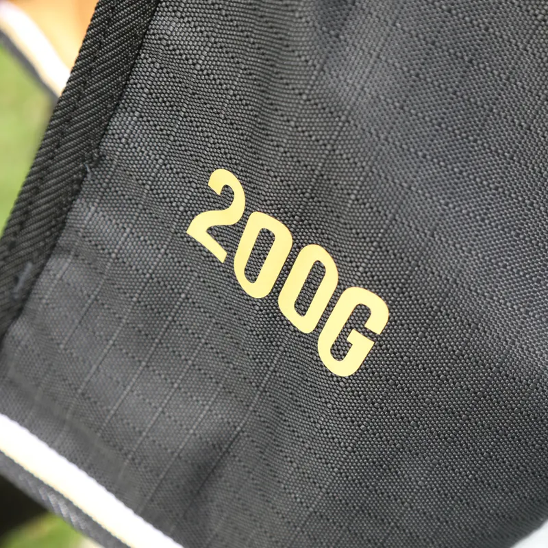 Shires Highlander Plus 200g Combo Turnout Rug - Black-6