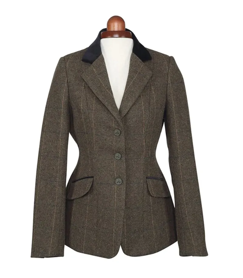 Shires Aubrion Saratoga Children's Jacket - Green Check