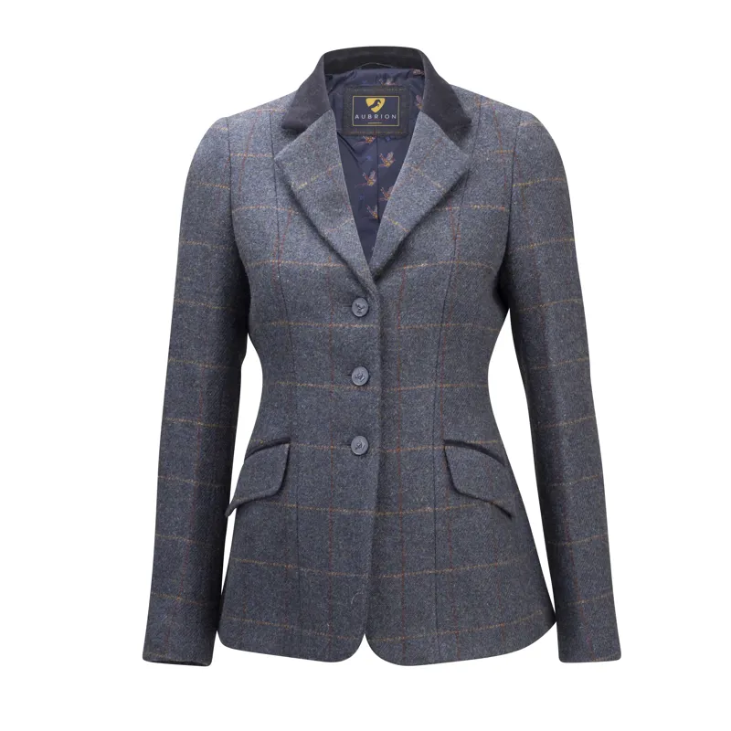 Shires Aubrion Saratoga Jacket - Juniper Navy Check