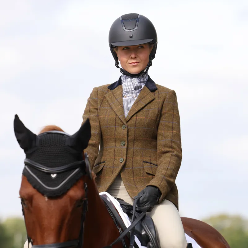 Shires Aubrion Saratoga Jacket - Oak Brown Check-3