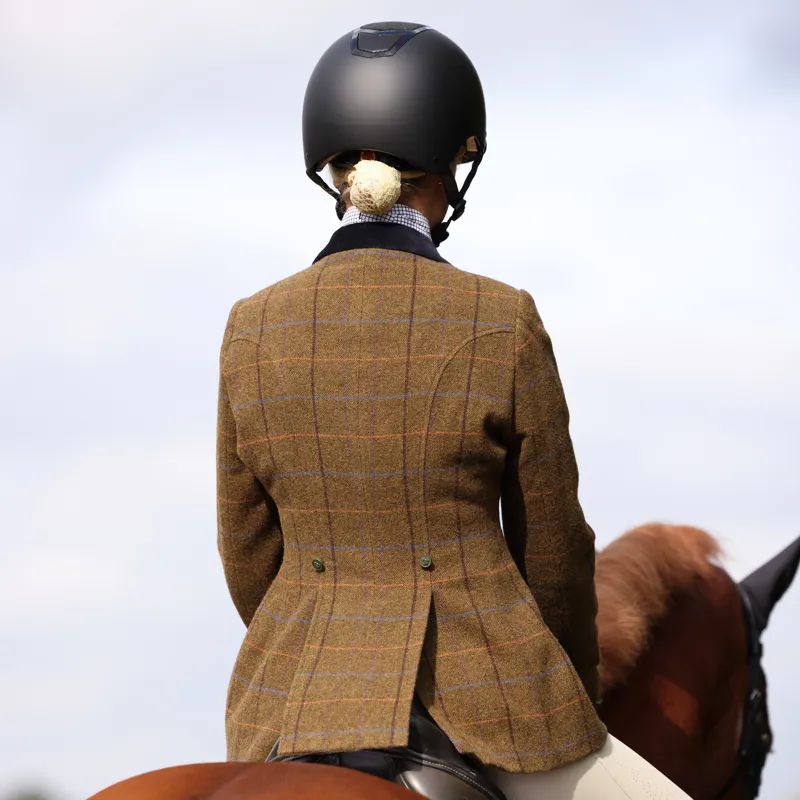 Shires Aubrion Saratoga Jacket - Oak Brown Check-4