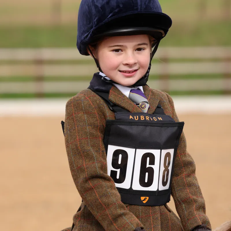 Shires Aubrion Saratoga Children's Jacket - Rust Check-3