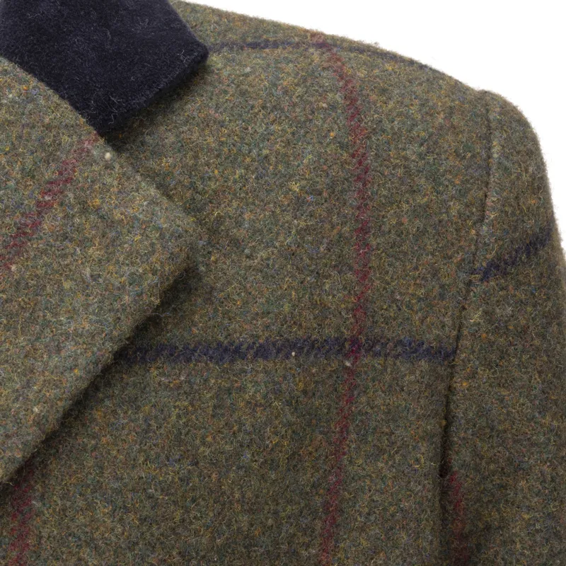 Shires Aubrion Saratoga Children's Jacket - Spruce Green Check-6