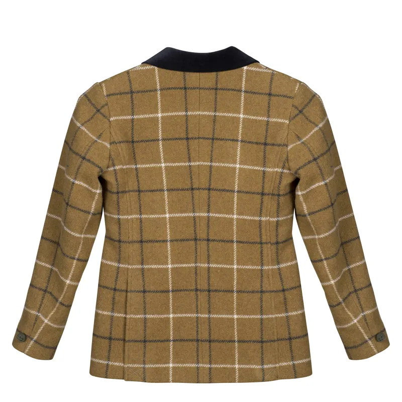 Shires Aubrion Saratoga Children's Jacket - Navy/Natural Check-1