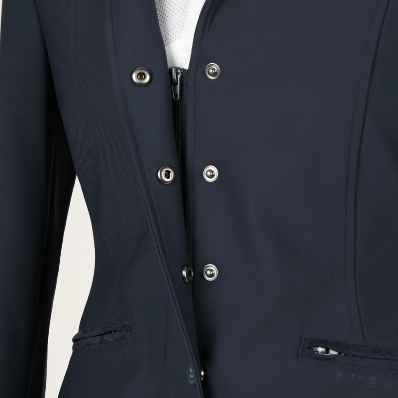 Shires Aubrion Ladies Bolton Show Jacket - Navy-2
