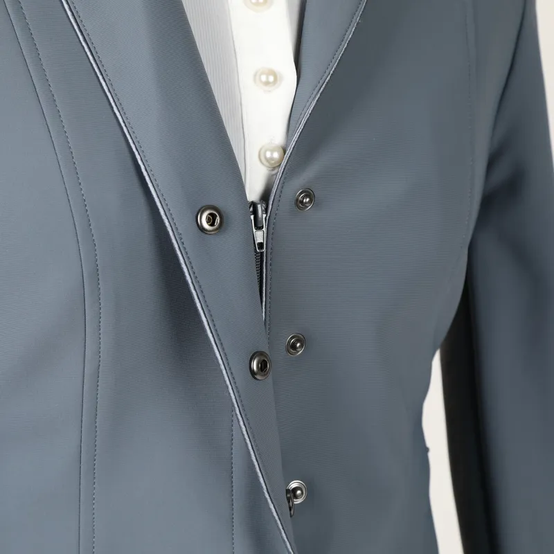 Shires Aubrion Ladies Dartford Show Jacket - Storm Grey-2