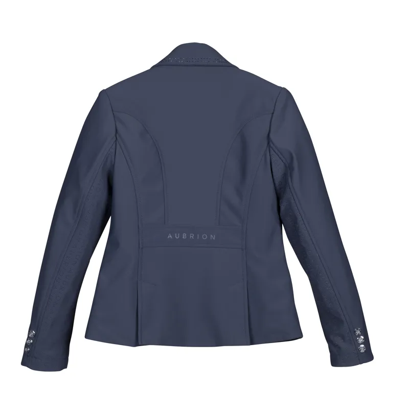 Shires Aubrion Young Rider Wellington Show Jacket - Navy-1