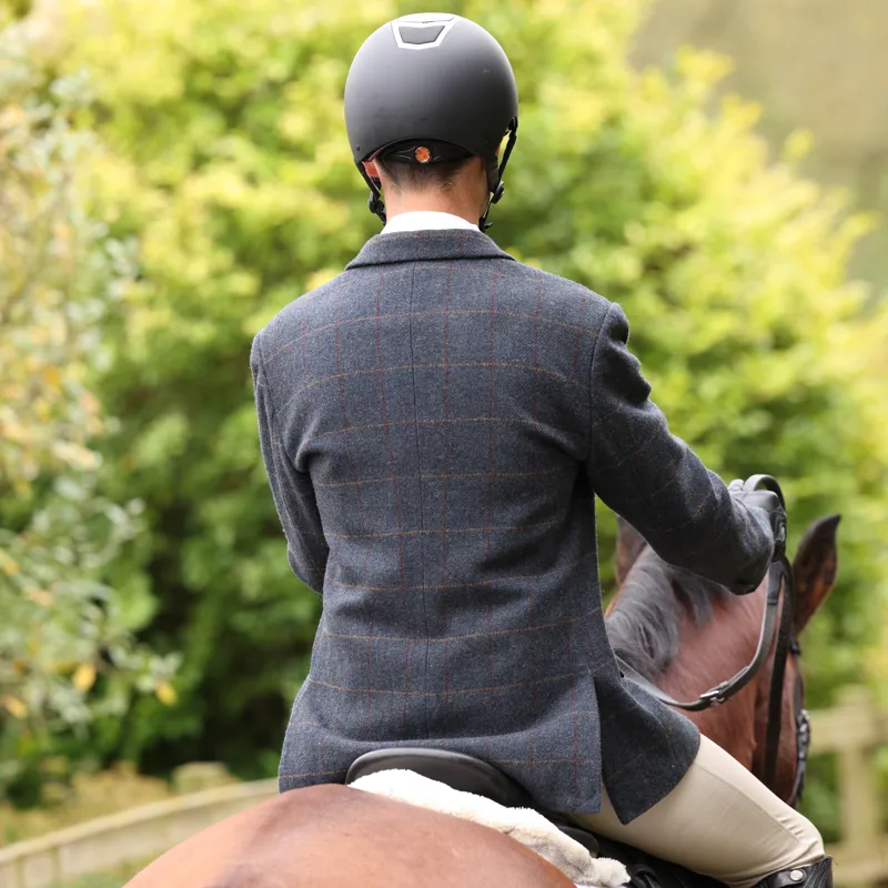 Shires Aubrion Saratoga Men's Jacket - Juniper Navy Check-3