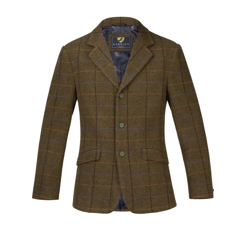 Shires Aubrion Saratoga Men's Jacket -Oak Brown Check