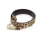 Shires Aubrion Cow Hair Leather Belt - Leopard