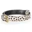 Shires Aubrion Cow Hair Skinny Leather Belt - Spot