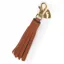 Shires Aubrion Tassel Keyring - Tan
