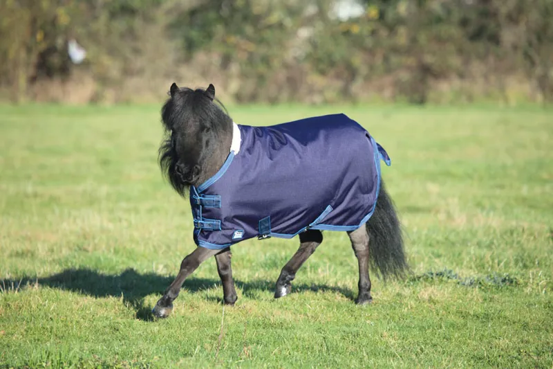 Shires Tempest Original 200g Mini Turnout Rug - Navy