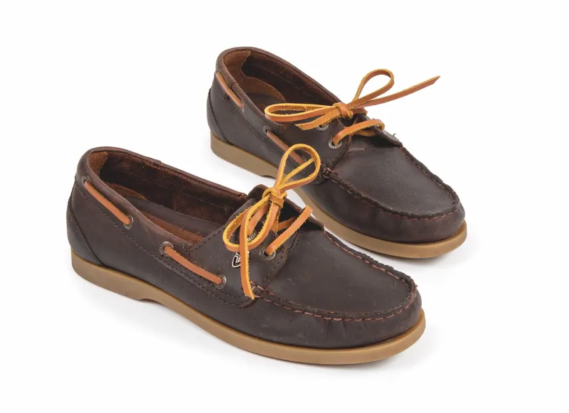 Shires Moretta Avisa Deck Shoes - Chestnut