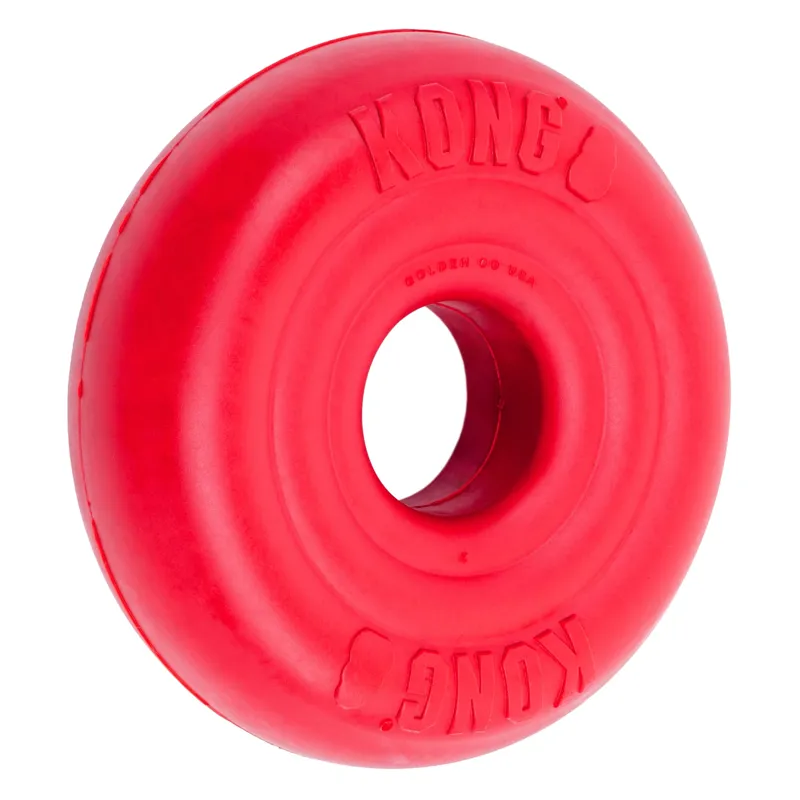 KONG Donut Dog Toy - Red-2