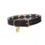 Shires Digby and Fox Dover Polo Dog Collar - Navy/Pink/Natural