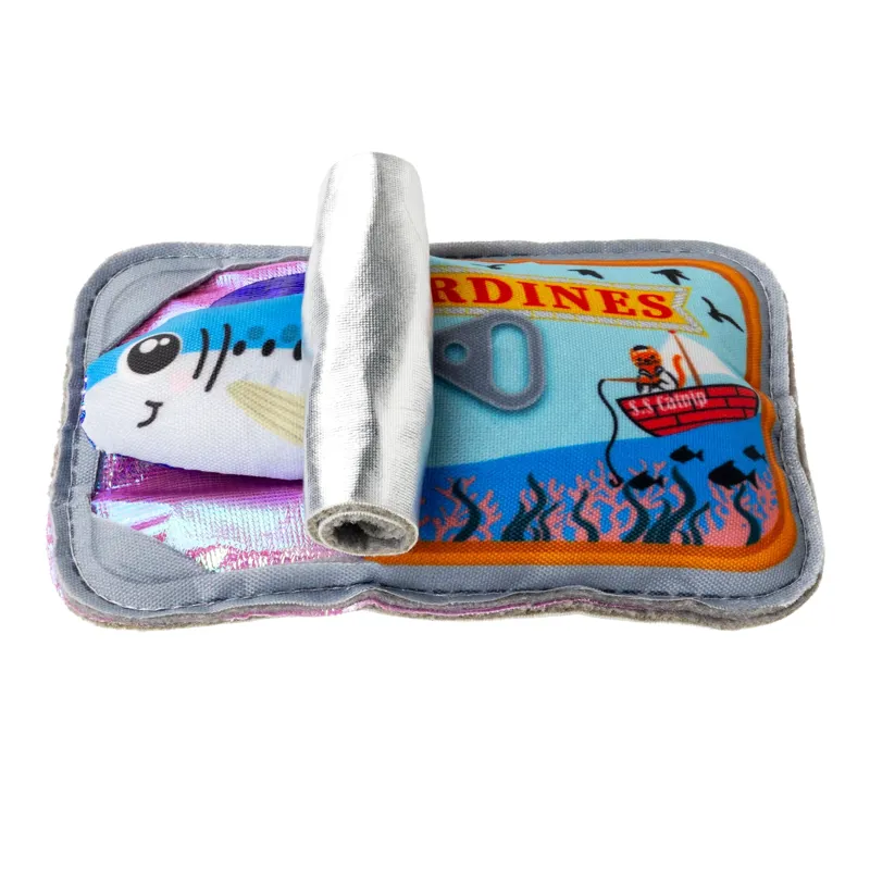 KONG Cat Crackles Toy - Sardine -3