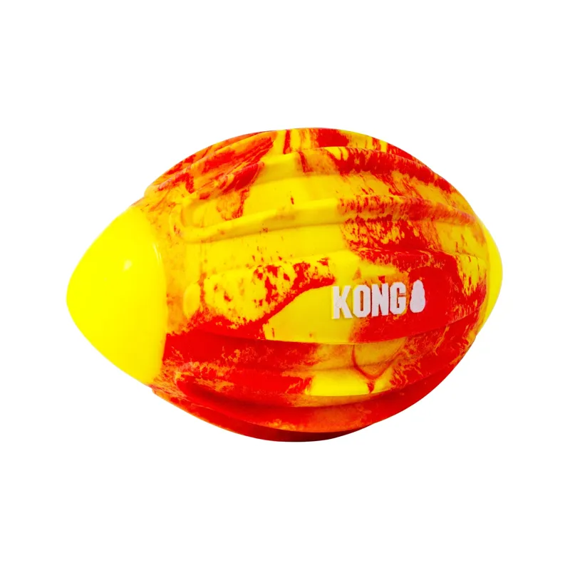 KONG Medium Dog Toy FlexBall Sport Football-1