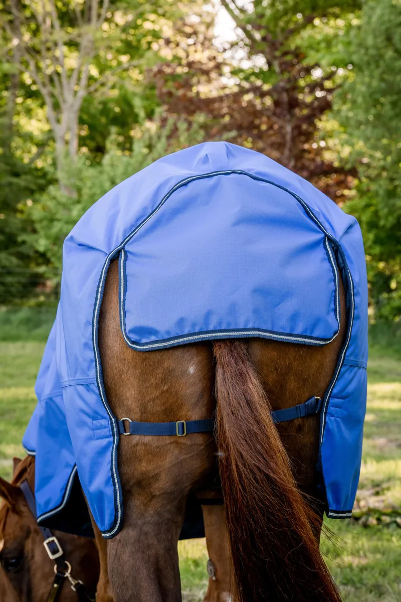 Horseware Amigo Hero Ripstop 50g Lite Turnout Rug - Blue/Navy-6