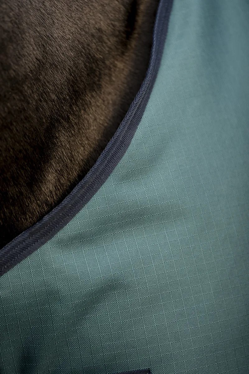 Horseware Amigo Ripstop 900D 50g Turnout Rug - Dynasty Green/Navy-3