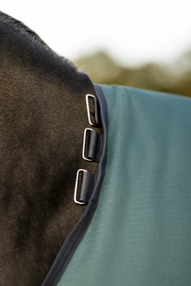 Horseware Amigo Ripstop 900D 50g Turnout Rug - Dynasty Green/Navy-6