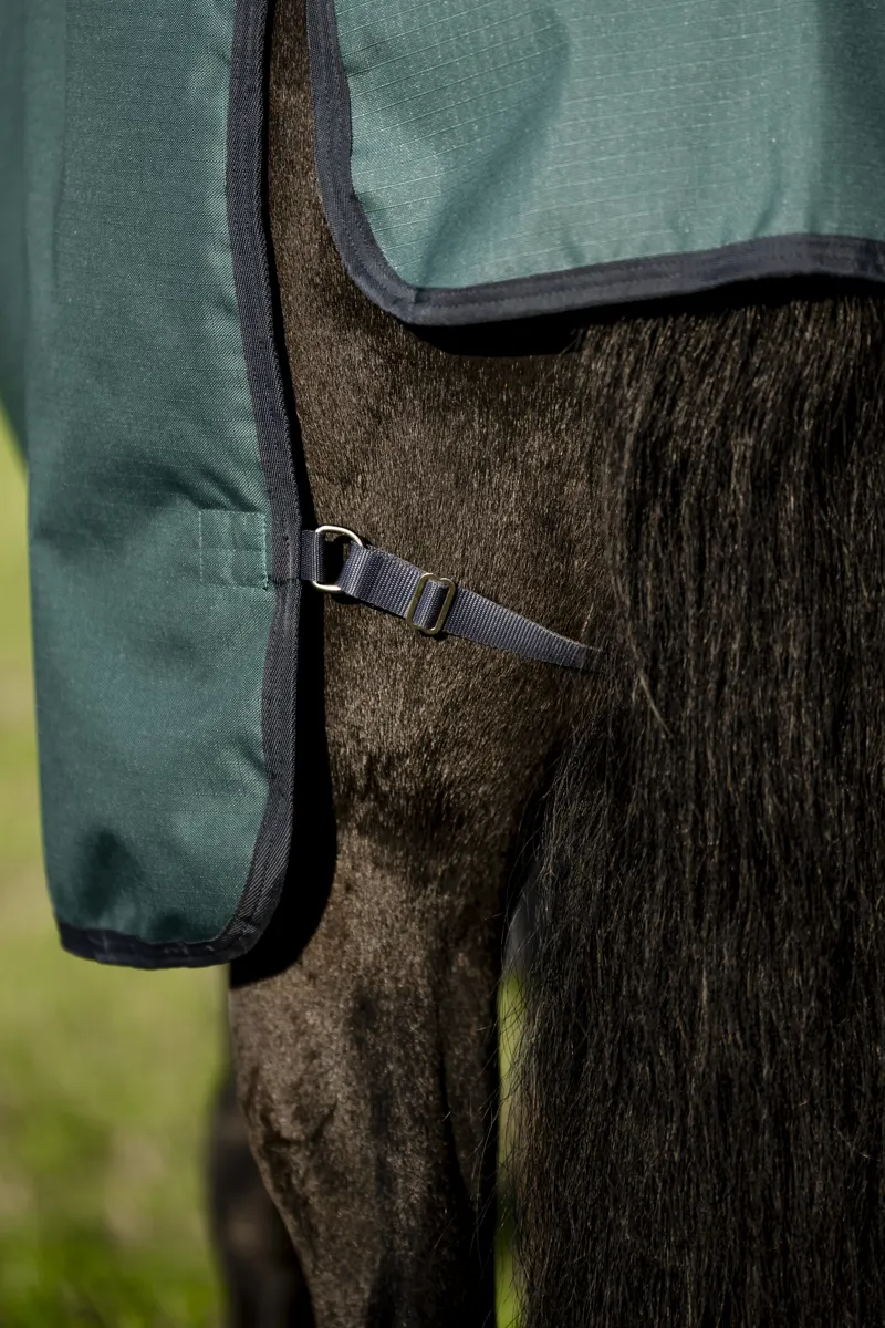 Horseware Amigo Ripstop 900D 0g Plus Turnout Rug - Dynasty Green/Navy-4