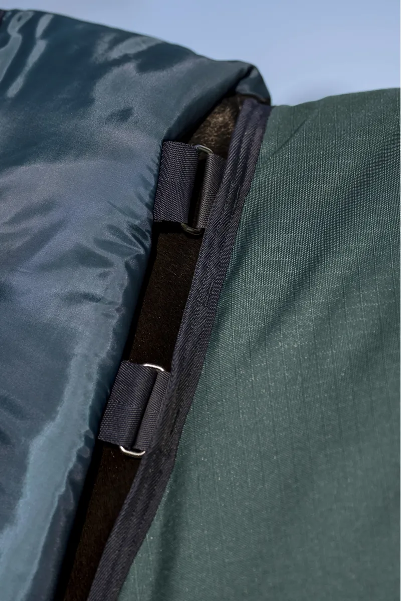 Horseware Amigo Ripstop 900D 0g Plus Turnout Rug - Dynasty Green/Navy-3
