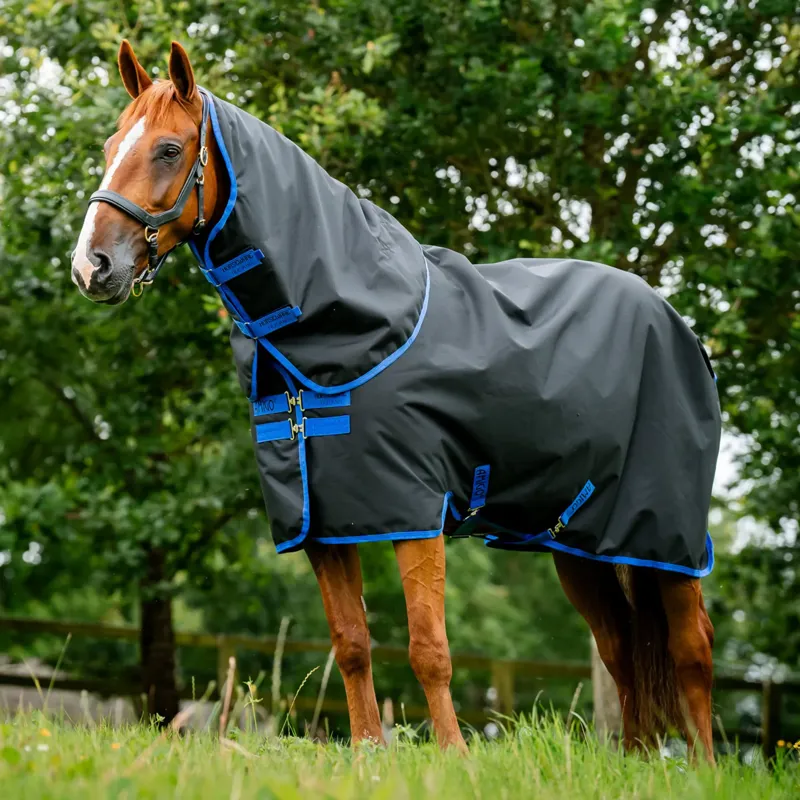 Horseware Amigo Ripstop 900D 200g Plus Turnout - Black/Classic Blue