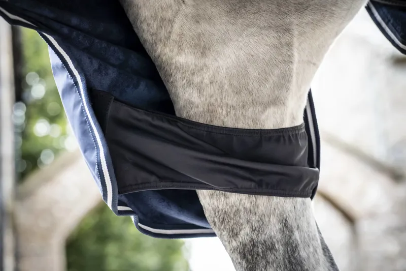Horseware Show Ready Rug - Navy/Navy/Silver-5
