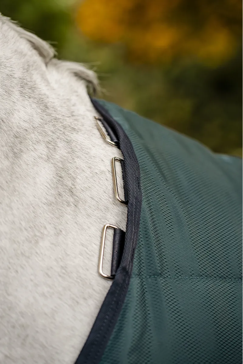 Horseware Amigo Ripstop Insulator 200g Stable Rug - Dynasty Green/Navy/Silver-4