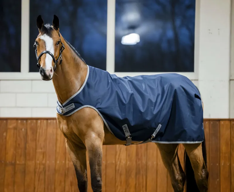 Horseware Amigo Ripstop 900D 100g Walker Rug - Navy/Titanium Grey