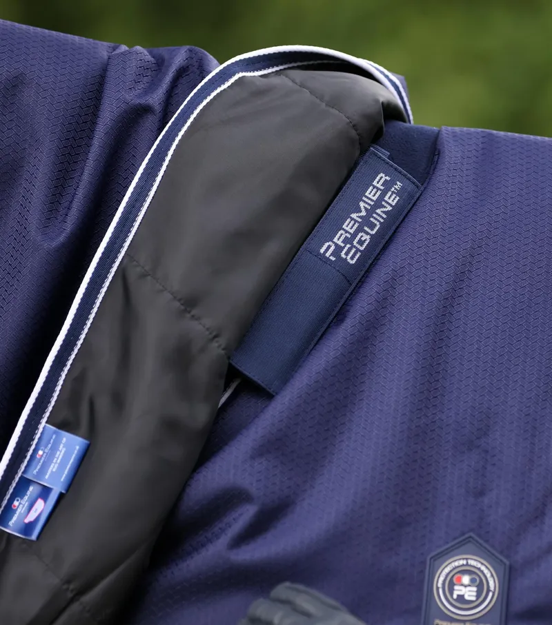 Premier Equine Akoni 200g Turnout Rug With Classic Neck Cover - Navy-5