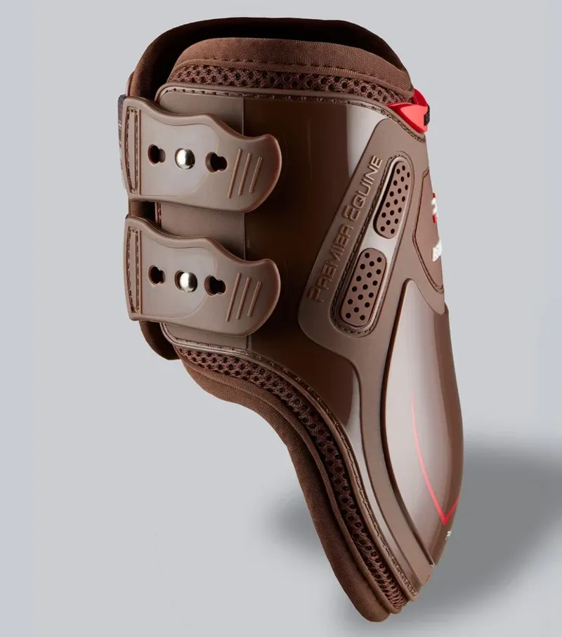 Premier Equine ArmorX Fetlock Boots - Brown-2