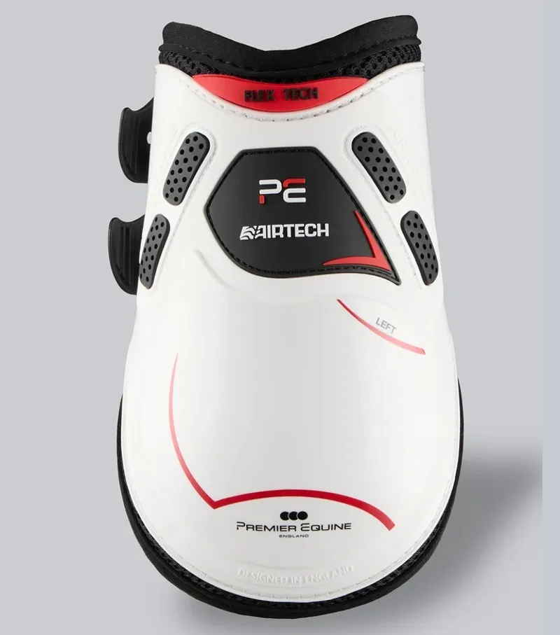 Premier Equine ArmorX Fetlock Boots - White-3