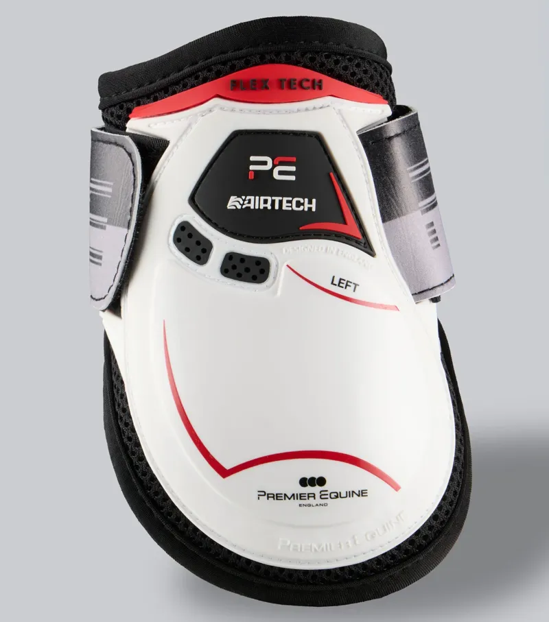 Premier Equine ArmorX Lite Fetlock Boots - White-1