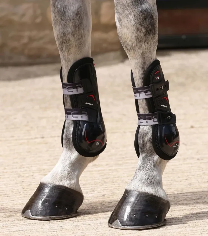 Premier Equine ArmorX Tendon Boots - Black-4