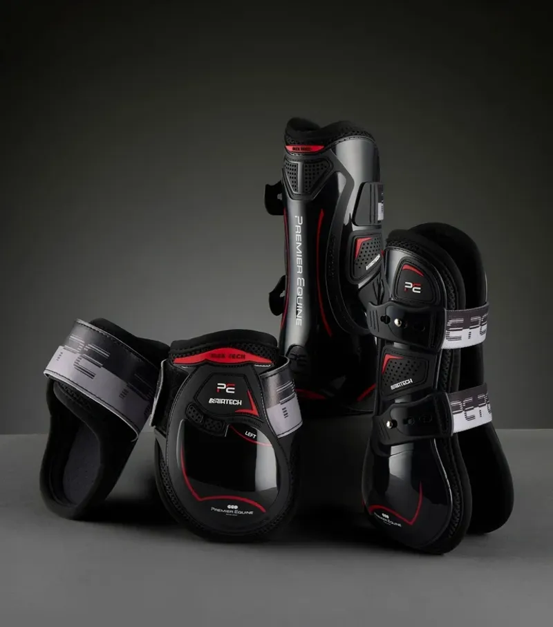 Premier Equine ArmorX Tendon Boots - Black-5