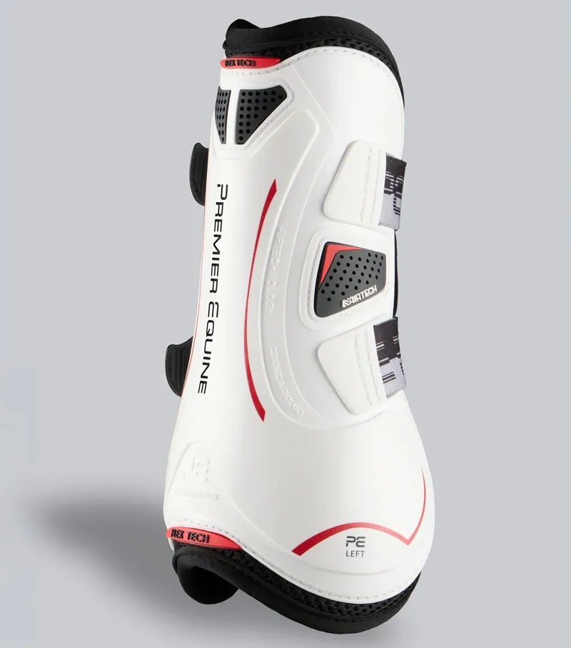 Premier Equine ArmorX Tendon Boots - White-1