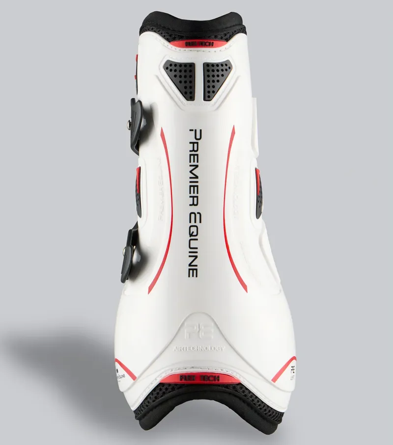 Premier Equine ArmorX Tendon Boots - White-2