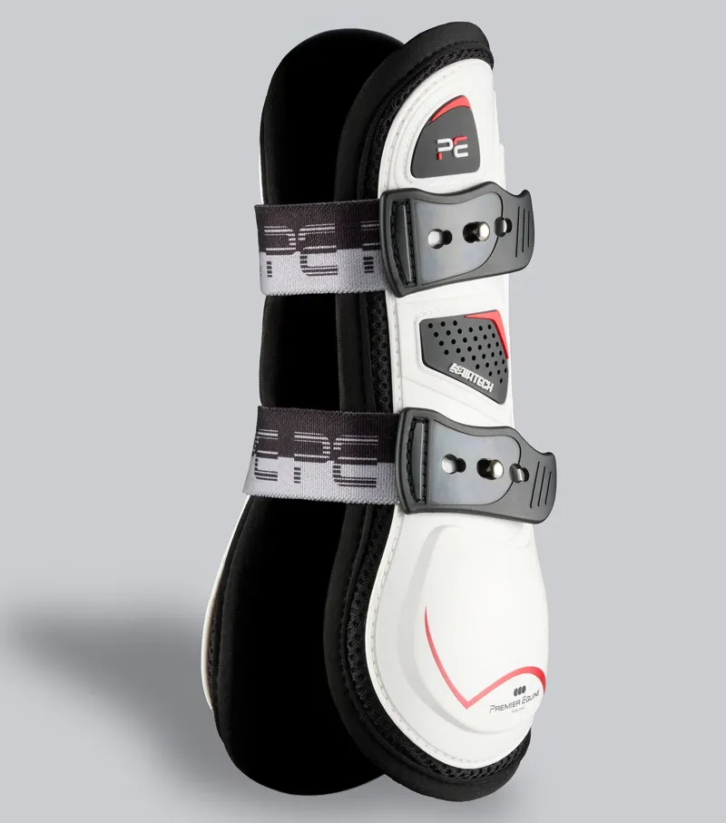 Premier Equine ArmorX Tendon Boots - White-3